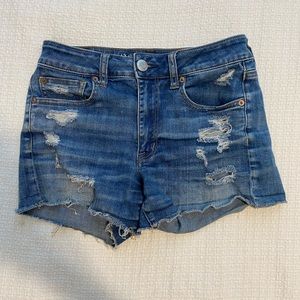 American Eagle Outfitters Ripped Jean Shorts